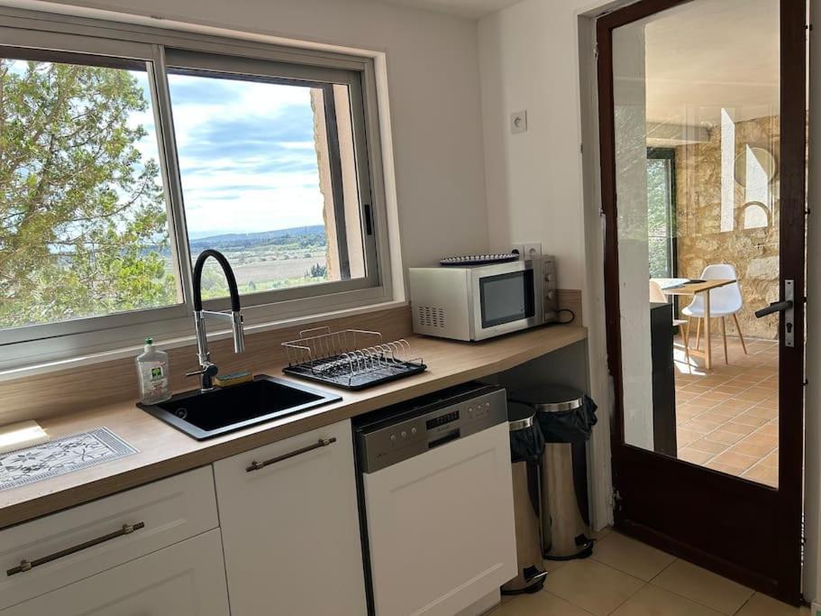 Portel-des-Corbieres Grand T2 Bis Avec Terrasse Et Vue 아파트 외부 사진